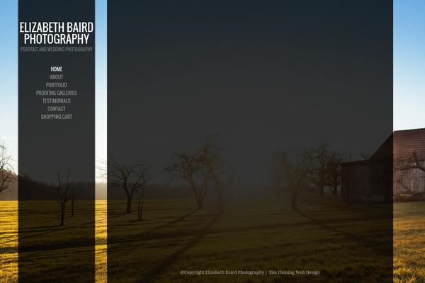 elizabethbairdphotography.com site used Photocrati v 4.5.1