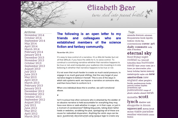Omnommonster theme site design template sample