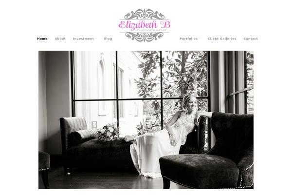 Vega theme site design template sample