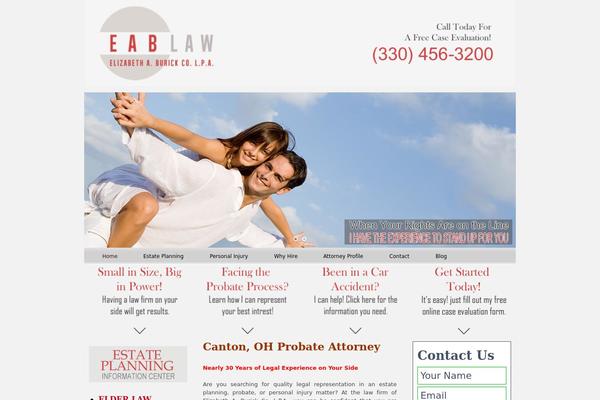 Weaver II pro theme site design template sample