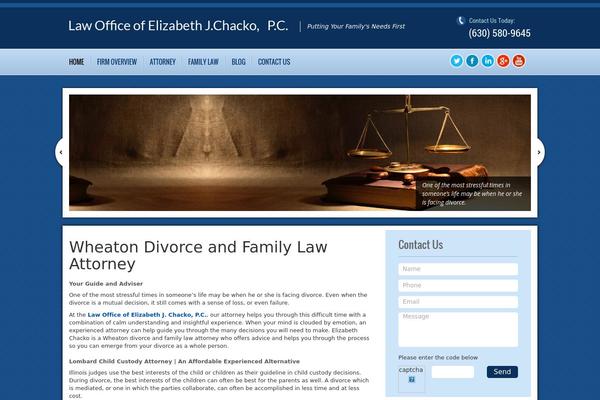 elizabethchacko.com site used Elizabeth