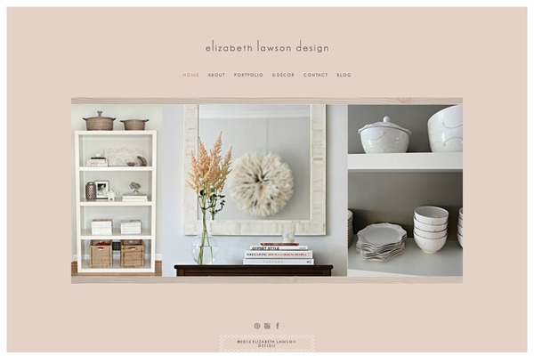 elizabethlawsondesign.com site used Wp-elawson-theme