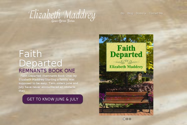 Site using MyBookTable Bookstore by Author Media plugin