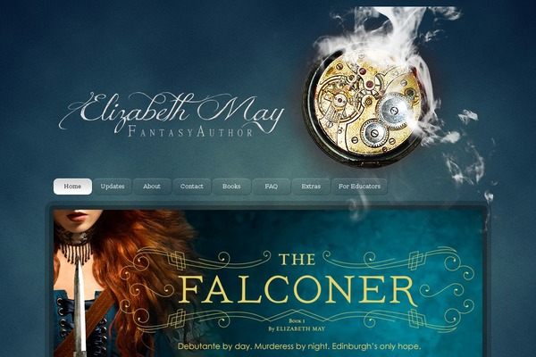 Borderland theme site design template sample