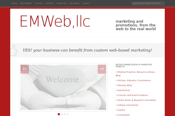 Site using Collapsing Pages plugin