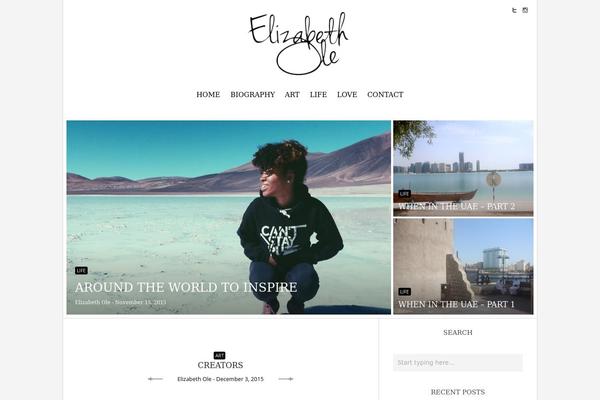 Peliegro theme site design template sample