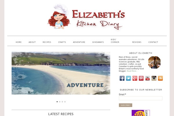 elizabeth theme websites examples