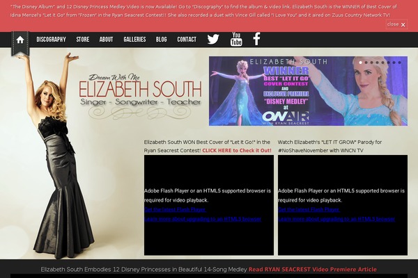 Shuffle theme site design template sample