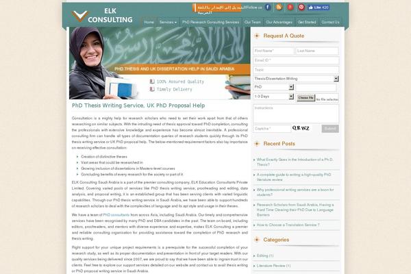 Site using XL Testimonial Carousel plugin