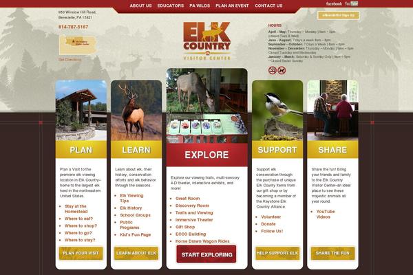 elkcountryvisitorcenter.com site used Elkcounty