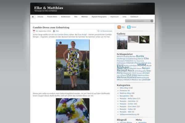 iNove theme site design template sample