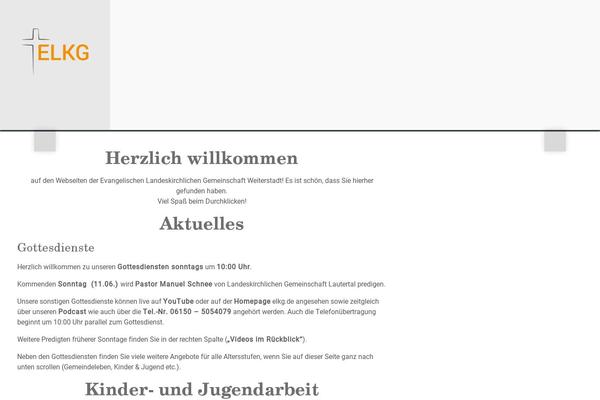 Site using Component-shortcodes plugin