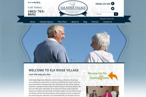 Enfold theme site design template sample