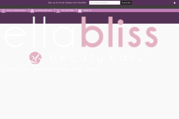 ellablissbeautybar.com site used Yoo_bento_wp