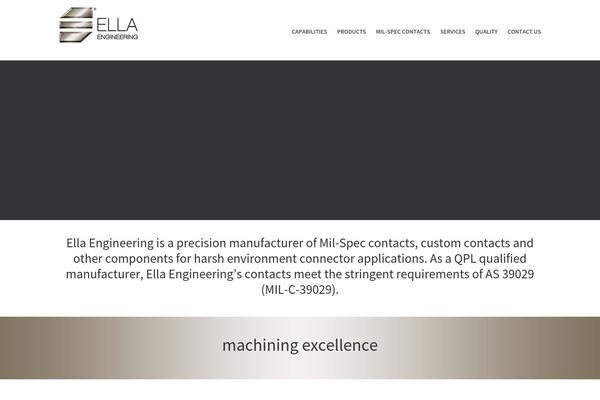 Highend Child theme site design template sample