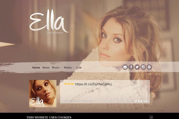 ellahenderson.co.uk site used Ella-henderson