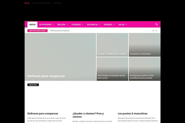 Braxton theme site design template sample