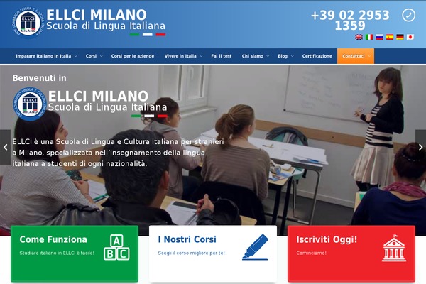 EDU theme site design template sample