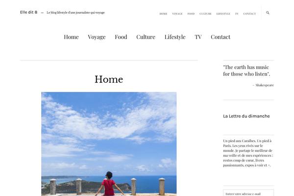 Zuki. theme site design template sample