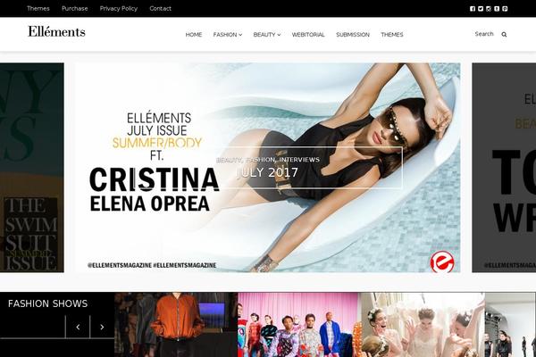 unPress theme site design template sample