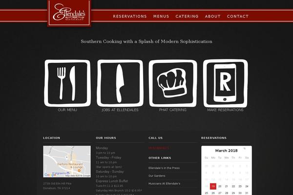 Site using Easy-restaurant-menu-manager plugin