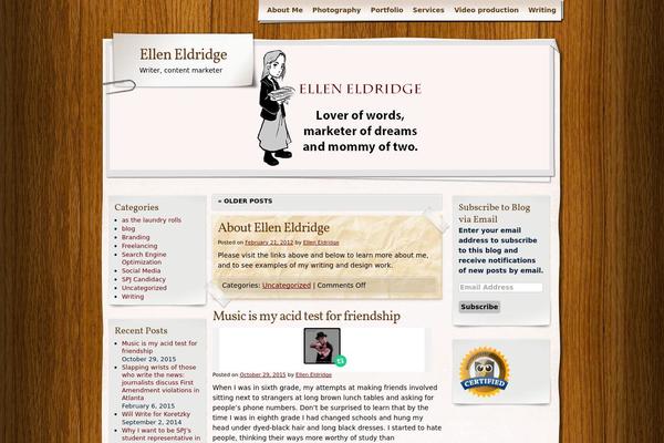 Adventure Journal theme site design template sample