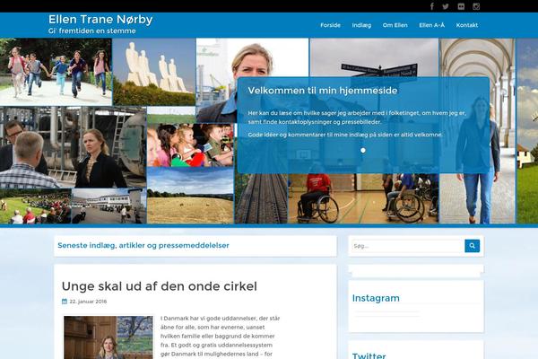 WP RootStrap theme site design template sample