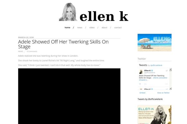 ellenk.com site used Themify-child