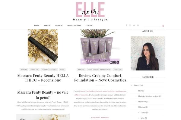 ellenoirmakeup.com site used Lily