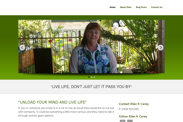 Legacy theme site design template sample