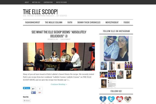 Site using Alpine PhotoTile for Instagram plugin