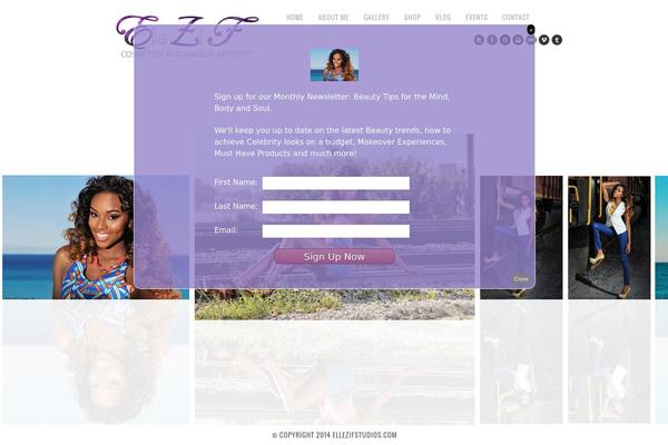 Core theme site design template sample