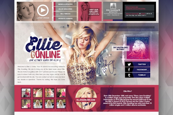 elliegonline.com site used Halcyon
