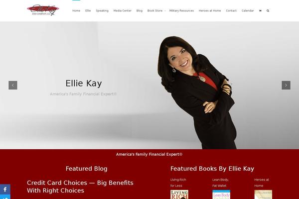 KLEO theme site design template sample