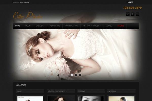 elliephoto.com site used Sepia
