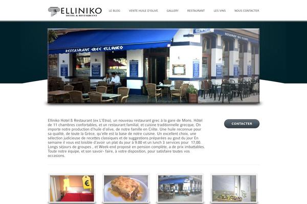 Hermes theme site design template sample