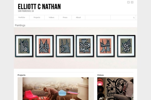 elliottcnathan.com site used Interactivethemeres2