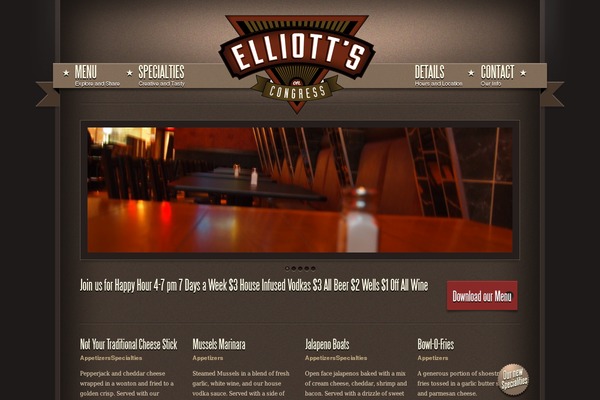 Adora theme site design template sample