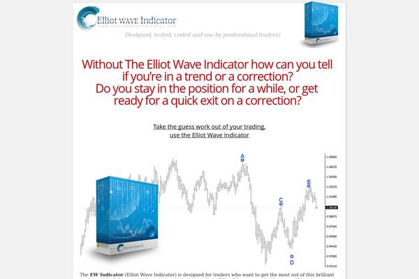 Elliot theme site design template sample