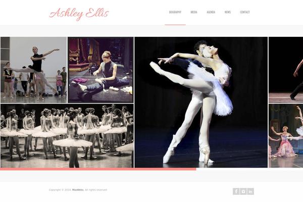 Almera theme site design template sample