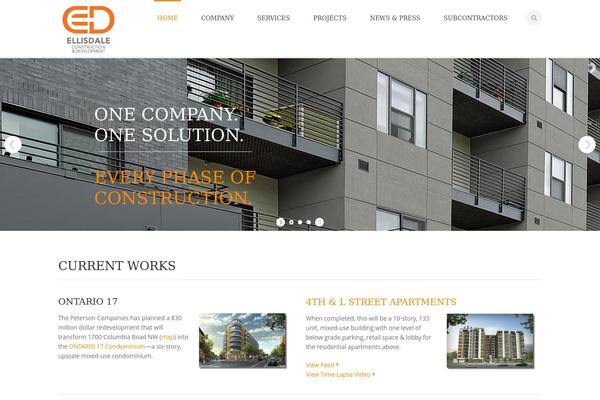 Mexin theme site design template sample