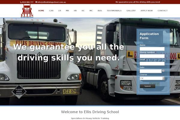 ellisdrivingschool.com.au site used Drivingschool