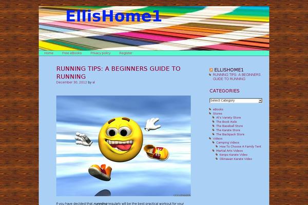 Site using Content Stats plugin