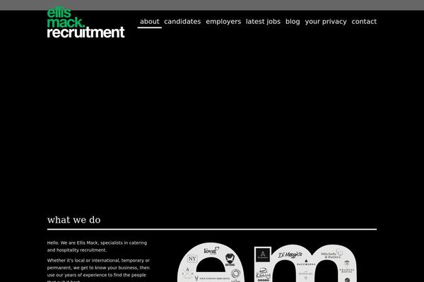 ellismack.co.uk site used Shoestrap 3