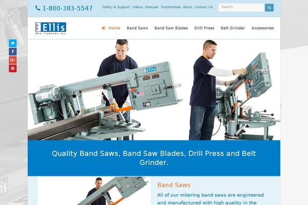 ellissaw.com site used Ellis