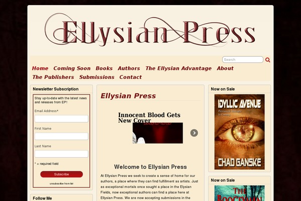 Suffusion theme site design template sample