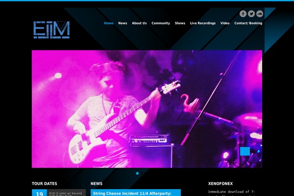 Wp_muzak5-v3 theme site design template sample