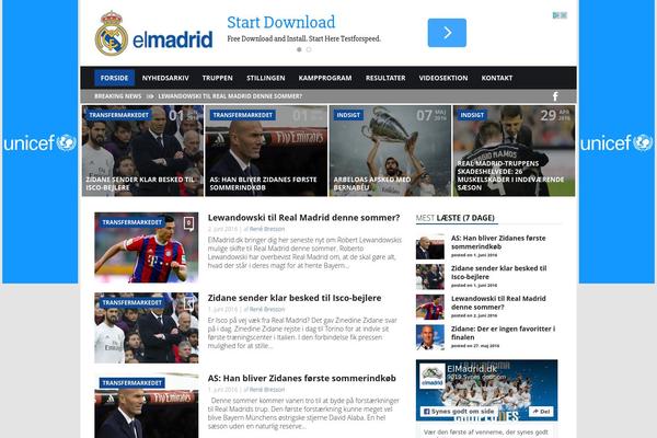 Today theme site design template sample