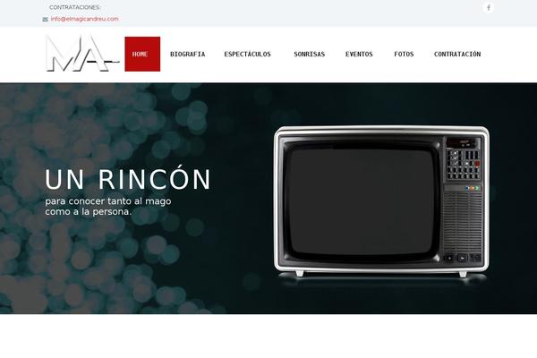 Scalia theme site design template sample