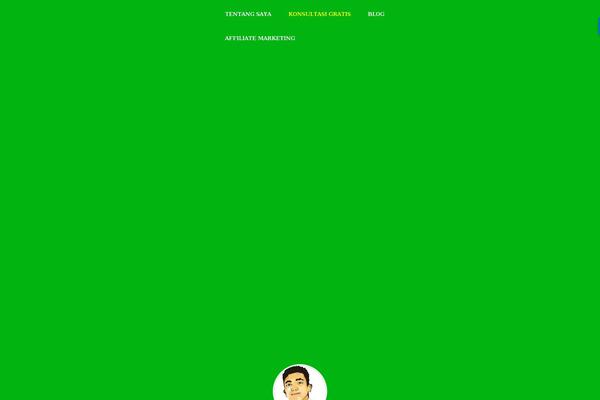 Casper theme site design template sample